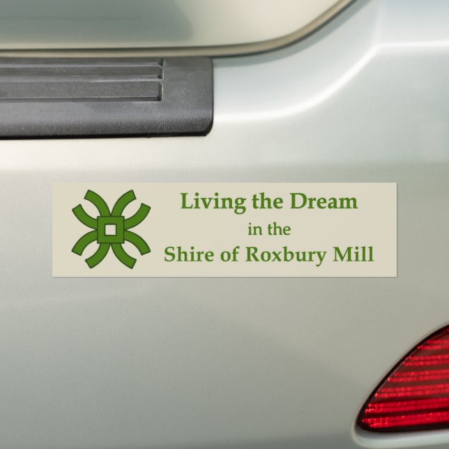 SCA Roxbury Mill Bumper Sticker Bildekal (På Bil)