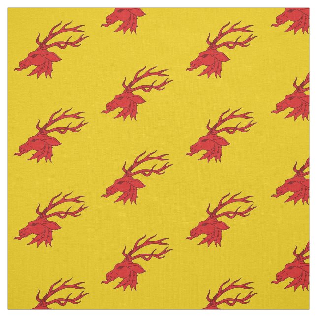SCA Saint Georges Populace Badge Fabric Tyg (Provkarta)