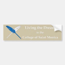SCA Saint Monica Bumper Sticker Bildekal