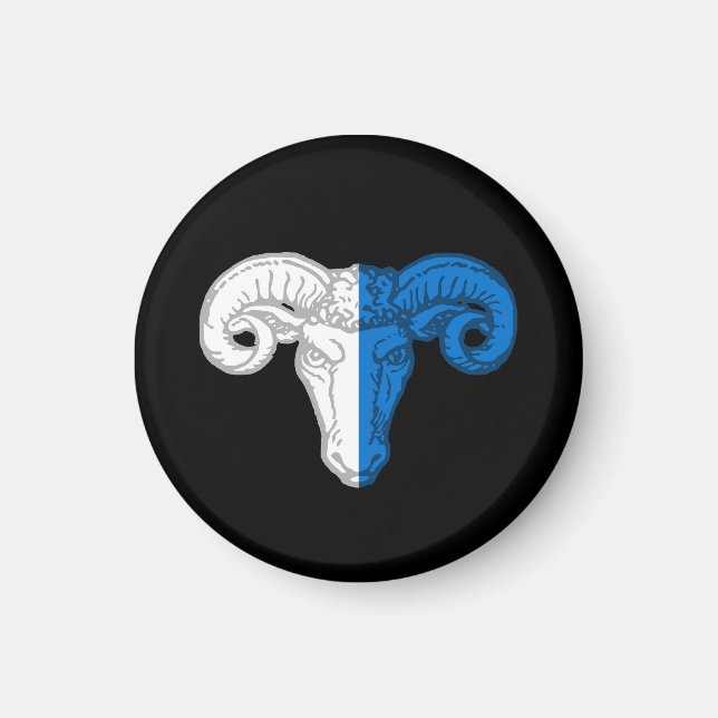SCA Silver Desert Magnet (Framsidan)