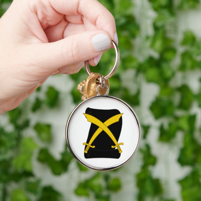 SCA Tanwayour Keychain Rund Silverfärgad Nyckelring (Hand)