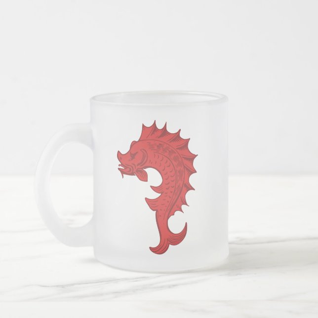 SCA Tir-y-Don Frostad Glas Kaffe Mugg (Vänster)