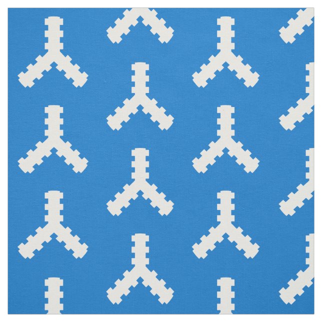 SCA Twin Moons Populace Badge Fabric Tyg (Provkarta)