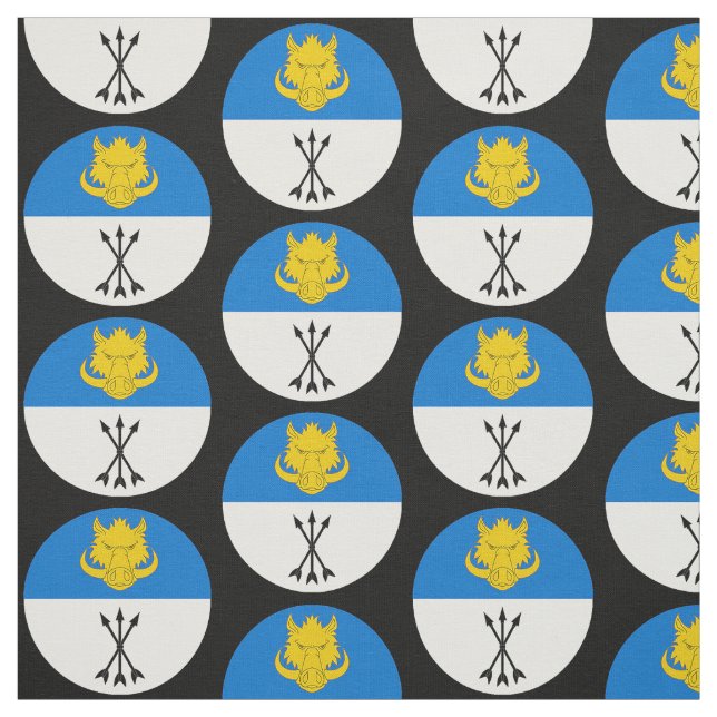 SCA Vest Yorvik Populace Badge Fabric Tyg (Provkarta)