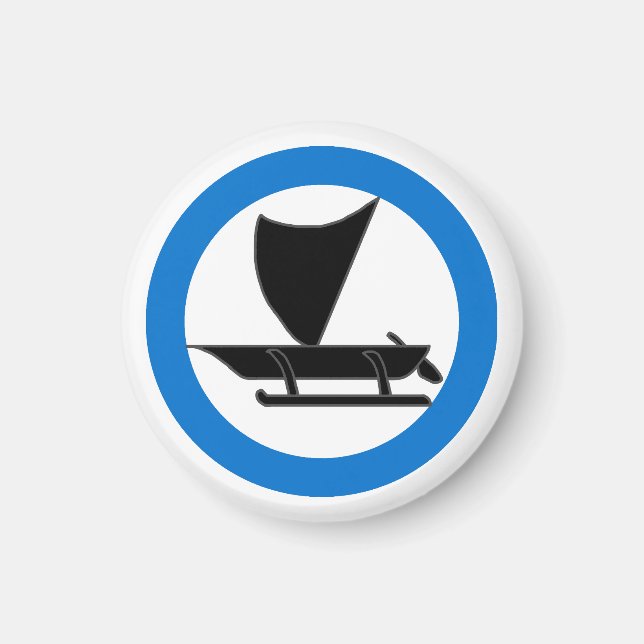 SCA Westernt sjönät Magnet (Framsidan)