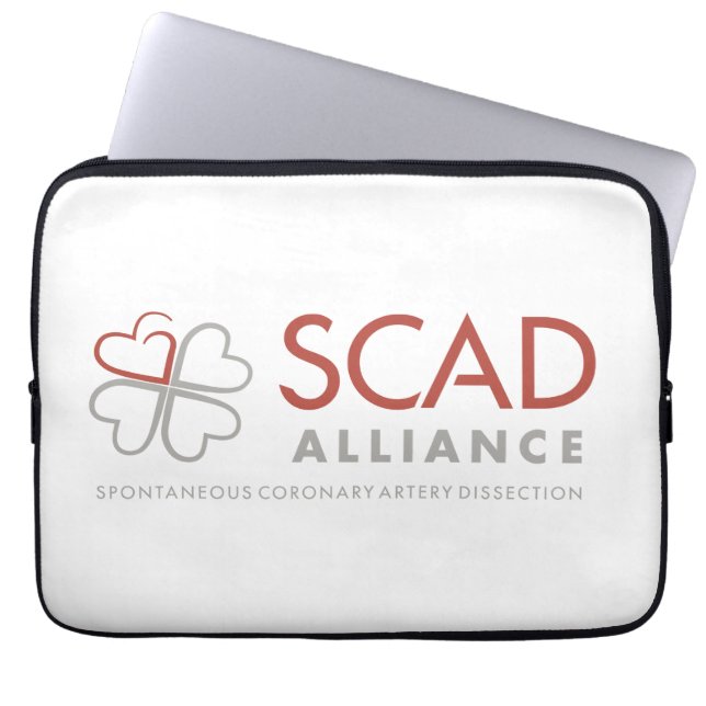 SCAD Alliance laptop sleeve (Framsidan)