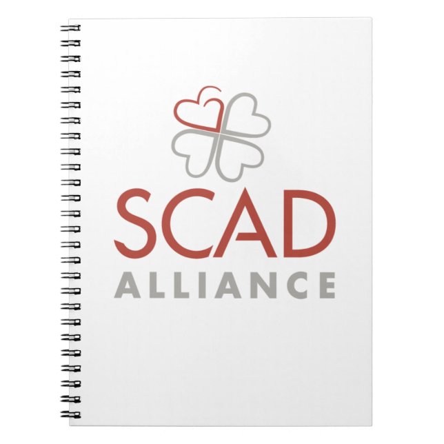 SCAD Alliance spiral bärbar dator Anteckningsbok (Framsidan)