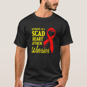 SCAD Heart Attack Survivor Life Future US Warrior T Shirt