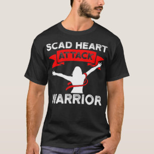 SCAD Heart Attack Survivor Pride Warrior Awareness T Shirt