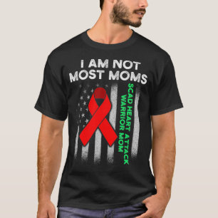 SCAD Heart Attack Survivor Pride Warrior Awareness T Shirt