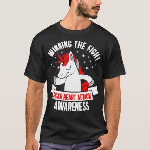 SCAD Heart Attack Survivor Safety US Warrior Medve T Shirt