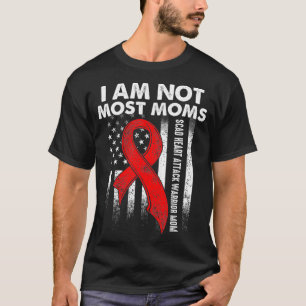 SCAD Heart Attack Survivor Therapy Warrior Awarene T Shirt