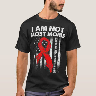 SCAD Heart Attack Survivor Therapy Warrior Awarene T Shirt