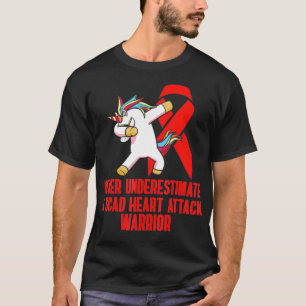 SCAD Heart Attacker Survivor Behandling US Warrior T Shirt
