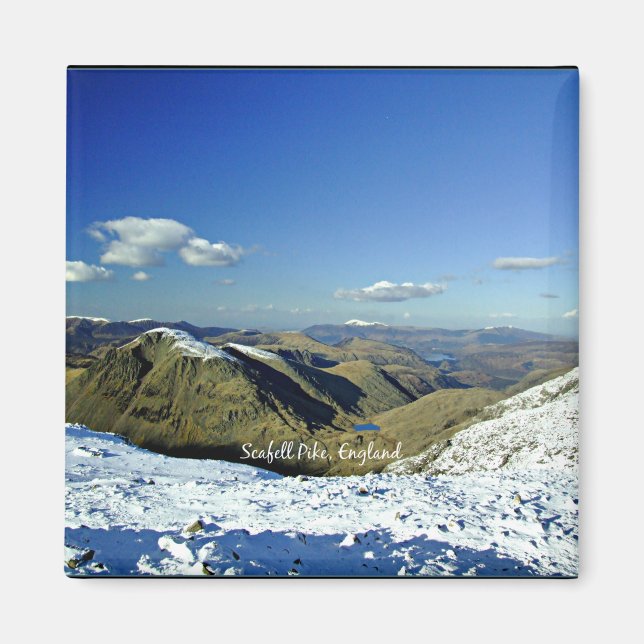 Scafell Pike, England Magnet (Framsidan)