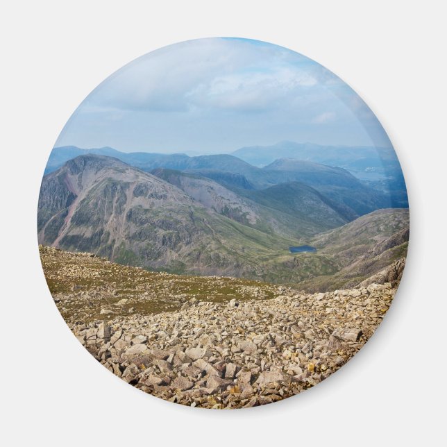 Scafell Pike, England Magnet (Framsidan)