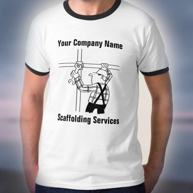 Scafflor för byggnadsställningar t shirt (Skapare uppladdad)