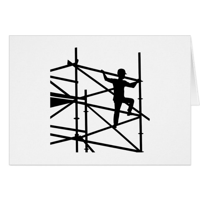 Scaffolder Hälsningskort (Framsidan Horizontal)