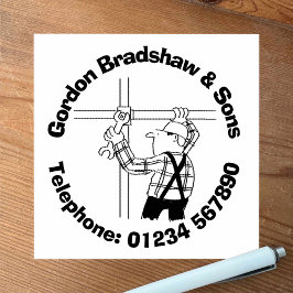 Scaffolders & Scaffoling Business Stämpel