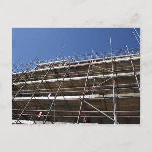 Scaffolingkort Vykort