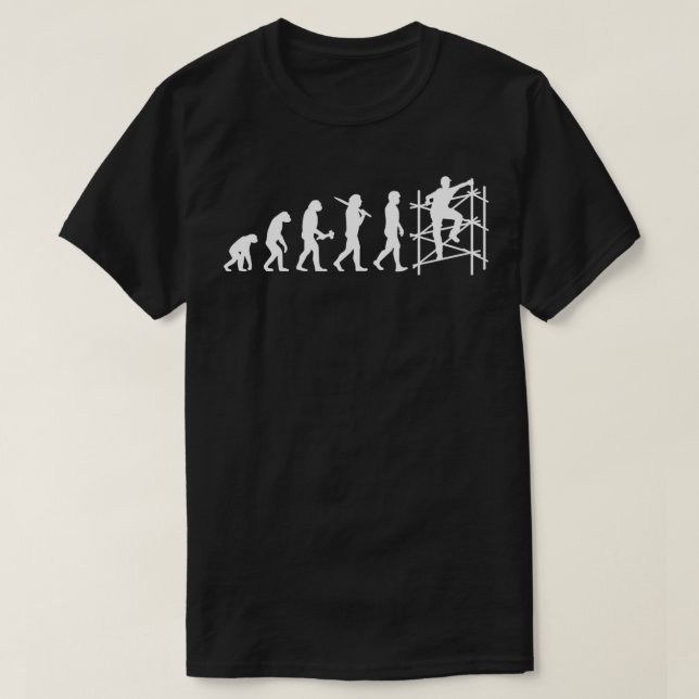 Scaffolingsektionens utvecklingsscenario Skaffold- T Shirt (Design framsida)