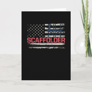 Scaffover USA flagga Scaffolding Builder Kort