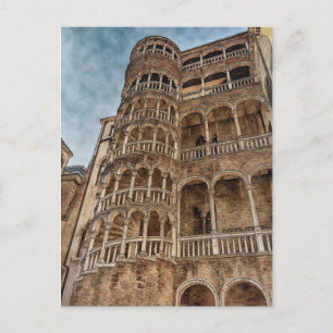 Scala Contarini del Bovolo Venedig Italien Photo Vykort