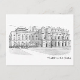 Scala di Milano (Italien) Vykort