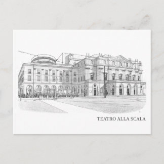 Scala di Milano (Italien) Vykort