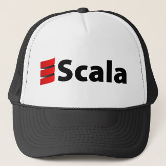 Scala hatt, svart logotyp keps