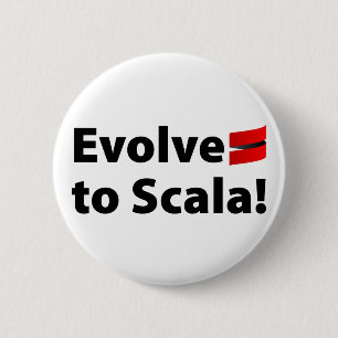 Scala knäppas, Evolve logotypen Knapp