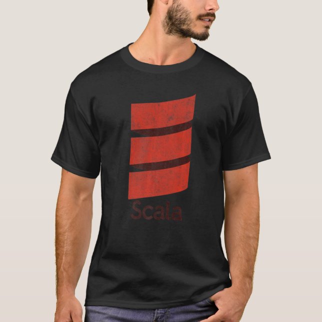 Scala Programming Software Development Coding Prog T Shirt (Framsida)