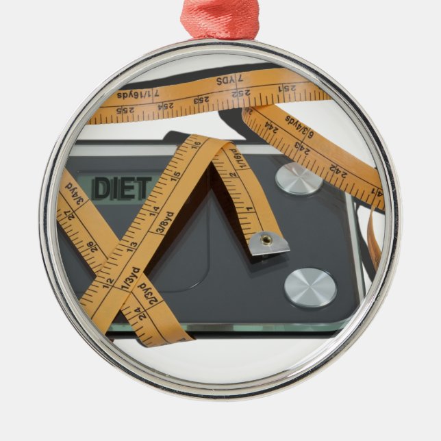 ScaleMeasuringTape021613.png Julgransprydnad Metall (Framsidan)