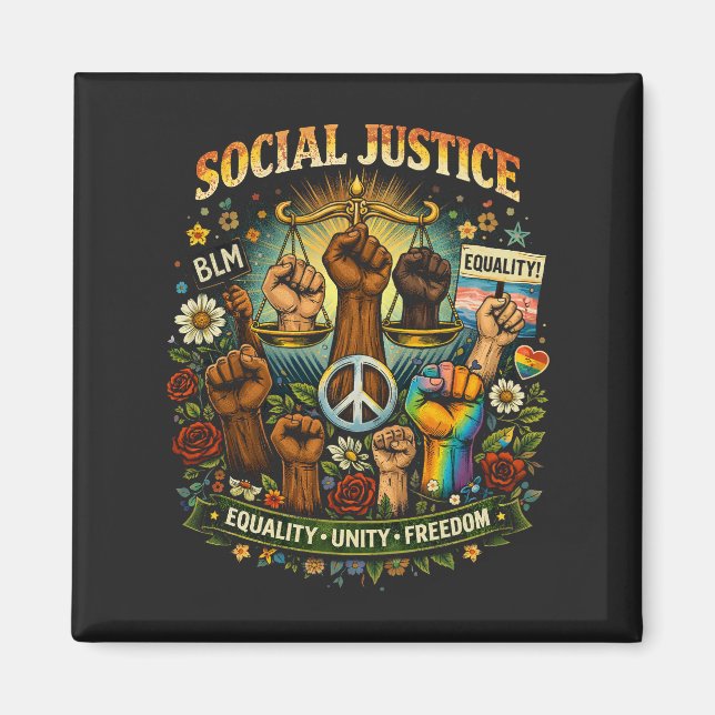 Scales of Justice Magnet (Framsidan)