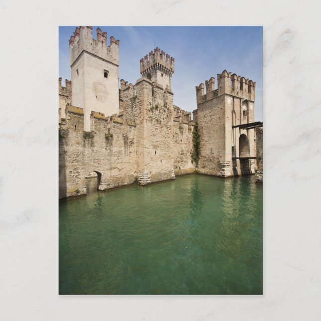 Scaligerborgen, Sirmione, Brescia-provinsen, Vykort (Framsida)