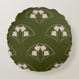 ’Scallop Garden’ Rund Kudde