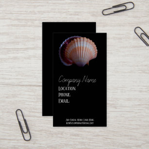 Scallop-Snäcka Visitkort