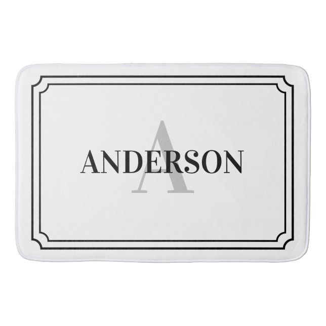 Scalloped Corner Bath Mat Badrumsmatta (Framsidan)