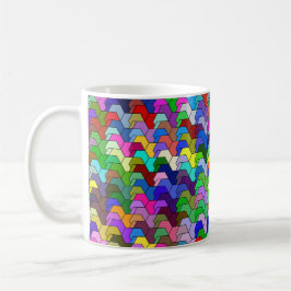 Scalloped Hexagons 11oz Mugg
