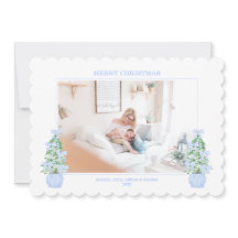 Scalloped Kant GrandMillennium-julkort