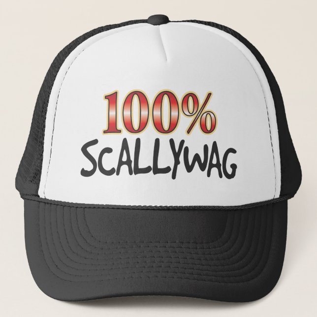 Scallywag 100 procent truckerkeps (Framsida)