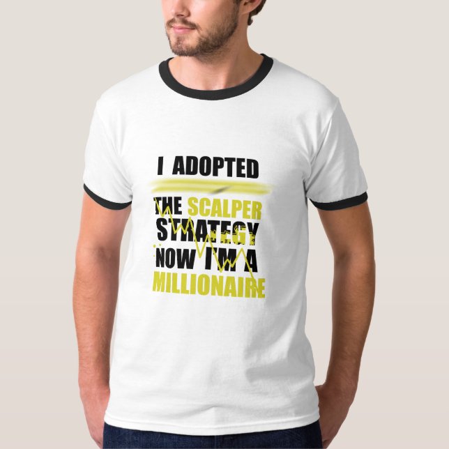 Scalper Millionaire T Shirt (Framsida)