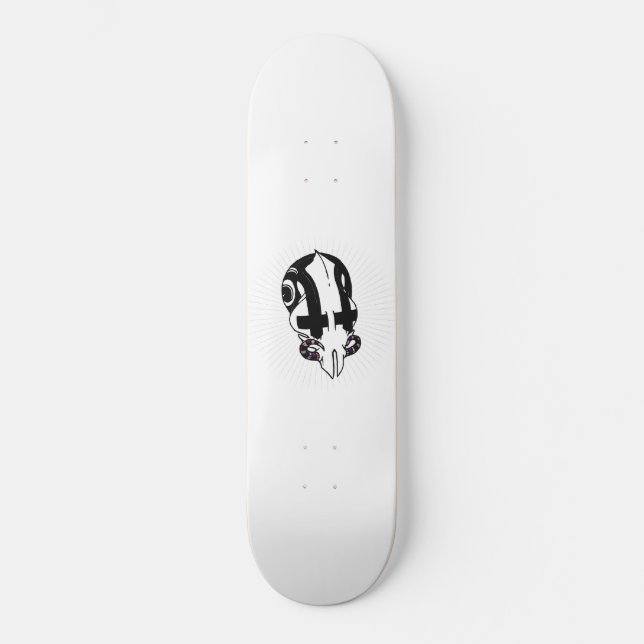 SCAM KNIGHT - SCUM #2 MINI SKATEBOARD BRÄDA 18,5 CM (Framsida)