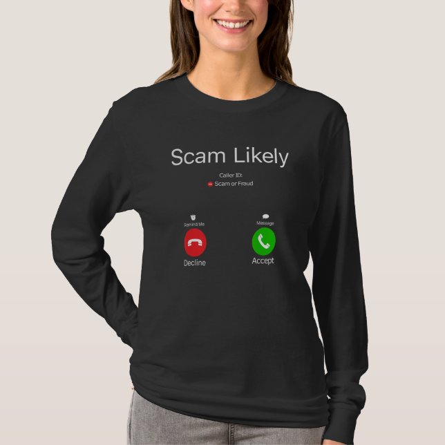 Scam Troely T Shirt (Framsida)