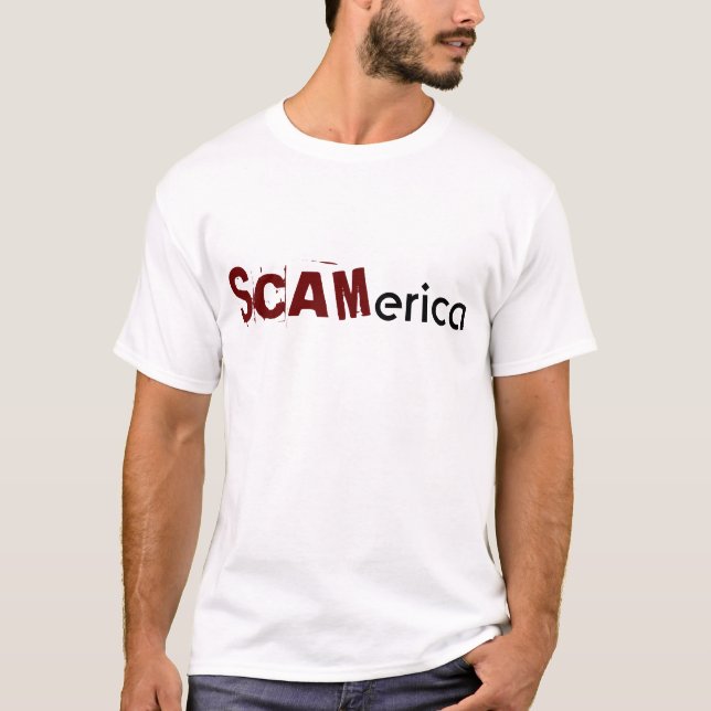 SCAMerica Tee Shirt (Framsida)