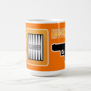 Scammers Mugshot Kaffemugg