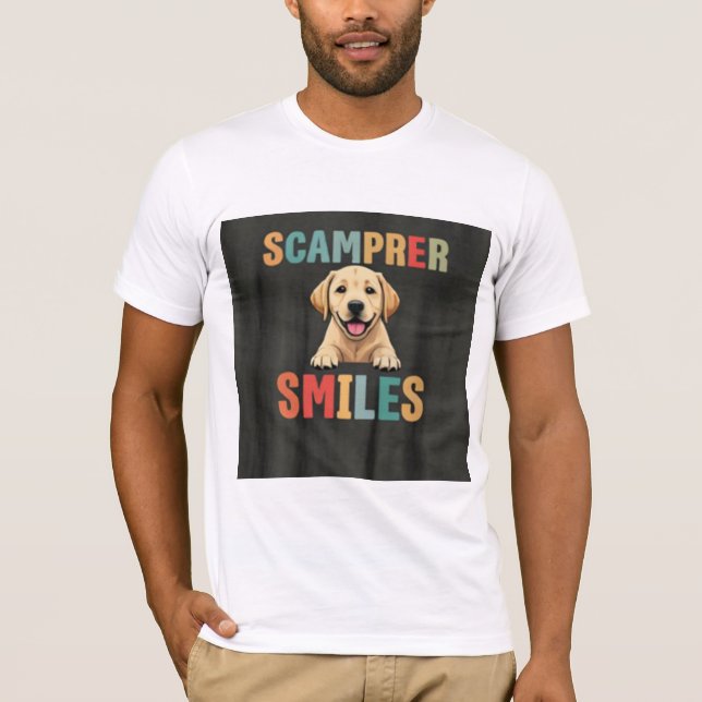 Scamper leende t shirt (Framsida)