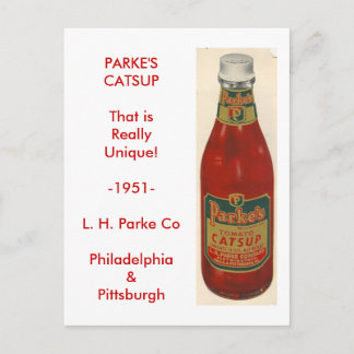 scan0001 PARKES CATSUP Vykort
