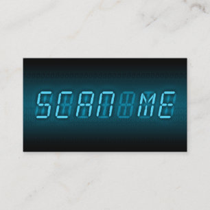 SCAN ME : digital avläsning Visitkort