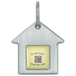 Scan QR code lost found me code pet  ID-bricka Husdjur